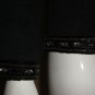Bonnie Boerer Petite Black Beaded Sweater Zip Knit Jacket Beaded Size S Vintage