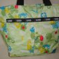 LESPORTSAC Lesportsac Zippered Shoulder Bag Double Strap Tote Purse with Pouch