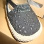 UGG Australia Baby Estee Eyelet Black Shoes Infant Size 2/3 NEW 1004039