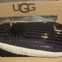 UGG Australia Baby Estee Eyelet Black Shoes Infant Size 2/3 NEW 1004039