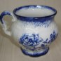Semi-Vitreous Porcelain Mug with Handle Vintage