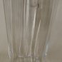 Denizli Mouth Blown Crystal Curv Shape Vase 11 3/4" Tall