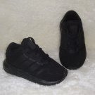Adidas Swift Run Black Unisex Baby Sneakers Lace Up Shoes TODDLER Size US 6 K