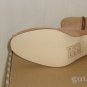 Soludos MidHeel Venetian Tan Suede Leather Booties Boots Women Size US 7.5 NEW