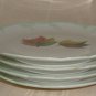 Haviland France Serving Footed Bowl  & 4 Small plates