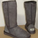 UGG Australia CLASSIC TALL Brown Suede Sheepskin Boots US 5,EU 36 NEW #5815