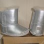 UGG Australia Cassie Metallic Silver Toddler Infants Size 0/1 NEW 1003560