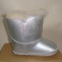 UGG Australia Cassie Metallic Silver Toddler Infants Size 0/1 NEW 1003560