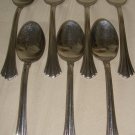 Reed Barton Stainless 18/8 Oval Soup Spoons  6 7/8” Lot of 7