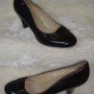 Naturalizer N5 Comfort Burton  Black Patent Leather  Heel Pumps Size US 8.5