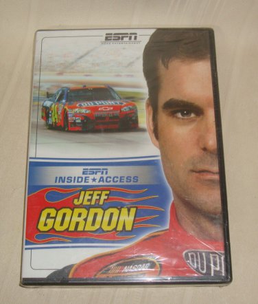 ESPN  Inside Access Jeff Gordon DVD NEW & SEALED