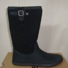 UGG Lyza Black Wool Knit Boots Women's Size US 6 NIB 1014364