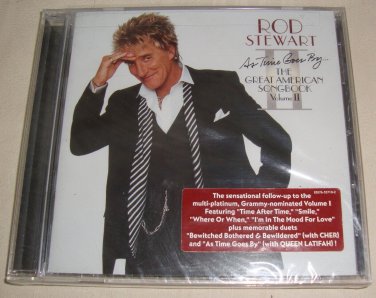 As Time Goes By: The Great American Songbook, Vol. 2 by Rod Stewart CD 2003 NEW