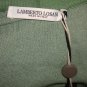 Lamberto Losani Italy Green Open Front Cardigan Size Small NEW
