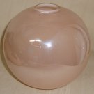 Silvestri mouth Blown  Glass Round vase 5.5" x 6"