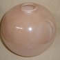 Silvestri mouth Blown  Glass Round vase 5.5" x 6"
