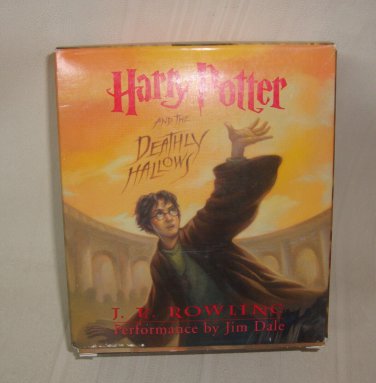 Harry Potter and the Deathly Hallows Jim Dale CD Audiobook Unabridged 17 Discs