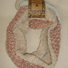 American Attitude multicolor Knit Infinity Scarf NEW