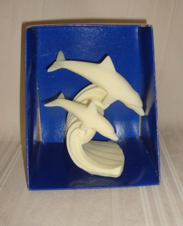 Corale of Hawaii Dance of the Dolphins Figures Sculptured Coralei of Hawaii