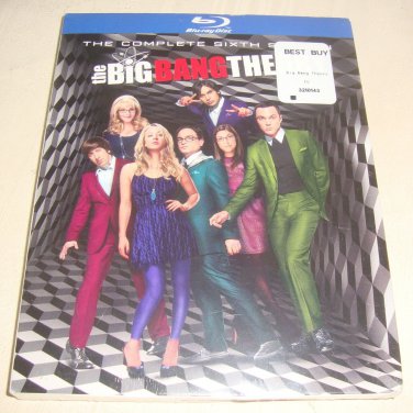 The Big Bang Theory The Complete Sixth Season Blu-ray DVD NEW & SEALED