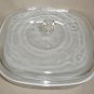 Amana browning skillet by Corning microwave bake dish with lid P-10-C-1 Vintage