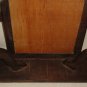 African Primitive Tribal Men Tiki Folk Art Wood Carving Two Statues with Mirror