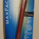 Max Factor High Definition Lipliner & Lipstick Brush Mauve 109 NEW RARE