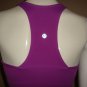 Lululemon Yoga Wet Dry Warm Sport Workout Tank Top Size 4 With Inserts