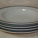 MIKASA Y0305 BELVEDERE 4 SOUP BOWLS DISCONTINUED 1998