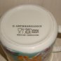 Anthropologie Floral Monogram Mug Initial âKâ Coffee Tea Cup