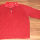 Tommy Bahama Long Sleeved Half Zip Sweater Men's Size Large 100% Pima Cotton