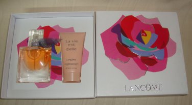 La Vie Est Belle 2 Pc Gift Set by Lancome L'eau de Parfum Spray 1.0 oz & Lotion