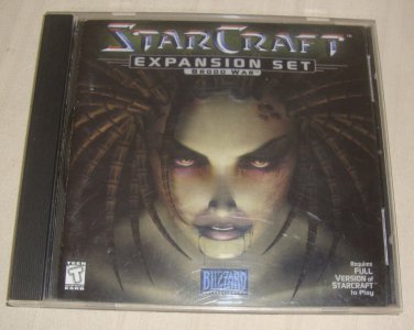 StarCraft Expansion Set: Brood War, Jewel Case, Game, And Case Insert v1.04