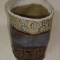 Yokoyama Pottery Glazed Vase 6.5" Tall, Vintage 1982
