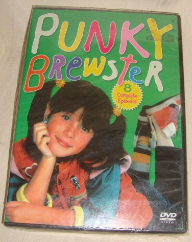 PUNKY BREWSTER 8 Complete Episodes DVD NEW & Sealed