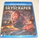SKYSCRAPER  Dwayne Johnson BLU RAY + DVD + DIGITAL BRAND NEW & SEALED