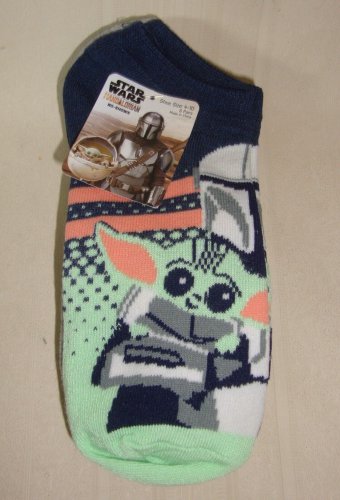 Star Wars Baby Yoda No Show Shocks Women Shoe Size 4-10 NEW 6 PAIRS