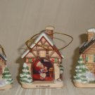 HUMMEL Village Bakery, Candlelight Church, & Company Bakery Lot of 3 Ornaments