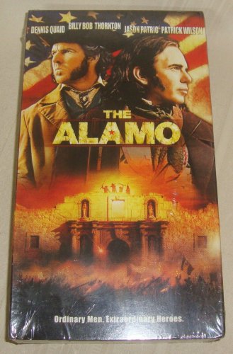 THE ALAMO VHS,Ordinary men,Extraordinary Heroes Billy Bob Thornton NEW & SEALED