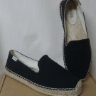 Soludos Dali Black Espadrilles Slip On Shoes Women's Size US 9.5 NEW