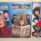 Home Alone and Home Alone 2 Lost in New York And Home Alone 3 VHS lot Of 3 VHS