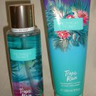 Victoria's Secret TROPIC RAIN Full Size Body Mist & Lotion LIMITED EDITION NEW
