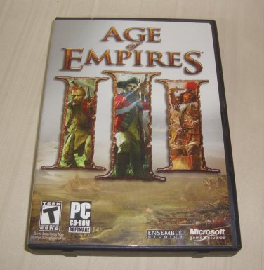 Age of Empires III - Vintage PC Computer Games, 2005