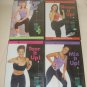 Beachbody Debbie Siebers Tear it Up,Shape it up, Keep it up, Mix it up 4 DVD NEW