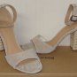 Soludos Blush Tall Capri Espadrille Heel Ankle Strap Sandal Women Size US 9 NEW