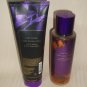 Victoria's Secret LOVE SPELL NOIR Fragrance Body Lotion + Mist Set of 2 NEW