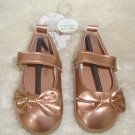Koala Baby Rose Gold Mary Jane Dress Shoes Infant Baby Size 4 NEW