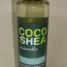 Bath and Body Works Coco Shea Cucumber Refreshing & Sheer 6.3oz Body Oil RARE