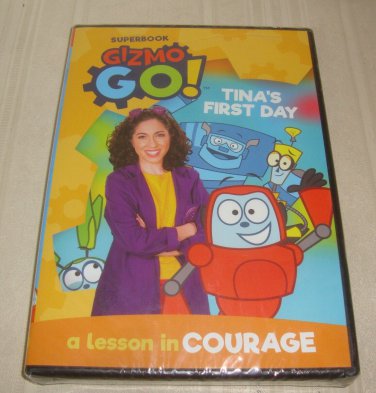 Gizmo Go! Superbook Tina's First Day A Lesson in Courage DVD NEW