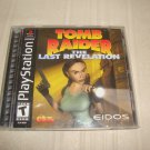 Tomb Raider The Last Revelation PS1 PlayStation 1 - Complete Used